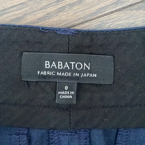 Aritzia Babaton Navy Trouser - Picture 3 of 5